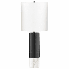 Cyan Adana Table Lamp - Gun Metal - 10361