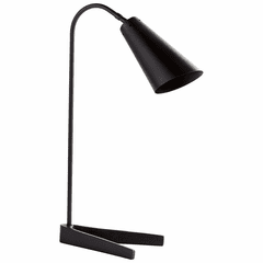 Cyan Angler Table Lamp W/LED - Black - 10564-1