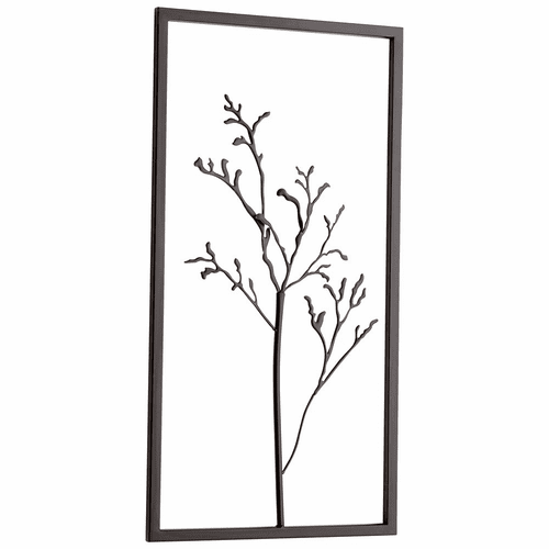 Cyan Arbre Trois Wall Decor - Graphite - 10526