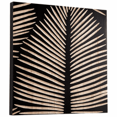 Cyan Aruba Wall Art - Black - 07512