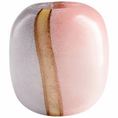 Cyan Astra Vase - Pink and Blue - 10851