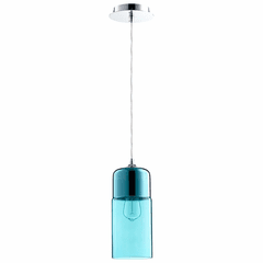 Cyan Berdan Pendant - Chrome - 08548