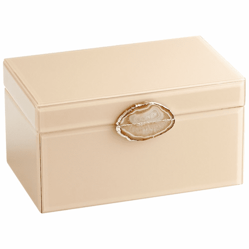 Cyan Bijou Container - Beige - 10743