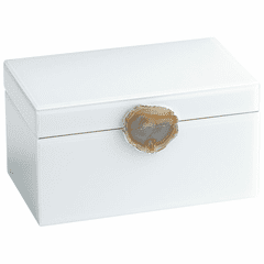 Cyan Bijou Container - White - 10745