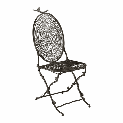Cyan Bird Chair - Muted Rust - 01560