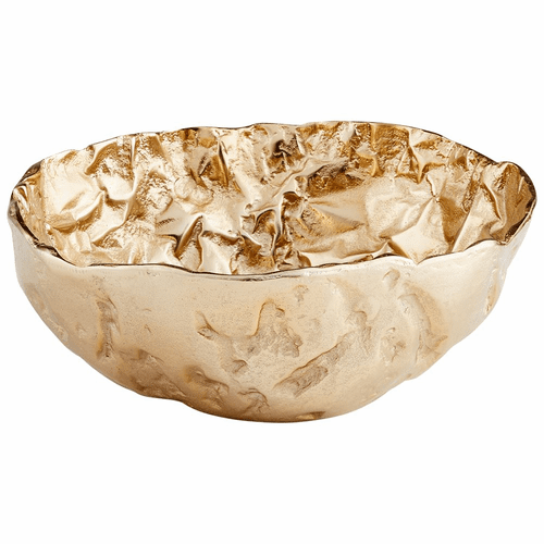 Cyan Bolivar Bowl - Gold - 10632