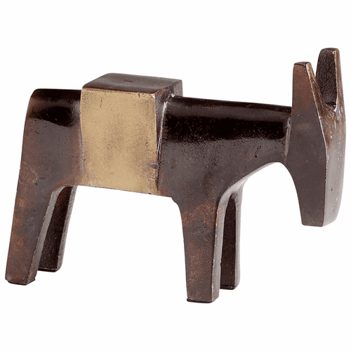Cyan Bongo Bill Sculpture 1 - Bronze - 09721