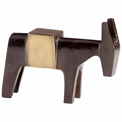 Cyan Bongo Bill Sculpture 2 - Bronze - 09722