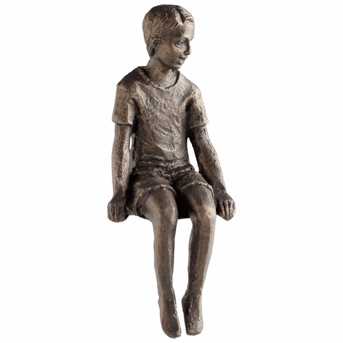 Cyan Boy Shelf Decor - Oiled Bronze - 03041