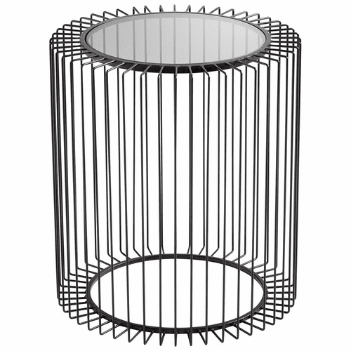 Cyan Canasta Side Table - Graphite - 10927