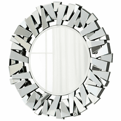 Cyan Circle Cityscape Mirror - Clear - 05938 Cyan Circle Cityscape Mirror - Clear - 05938