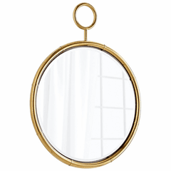 Cyan Circular Mirror - Brass - 08588 Cyan Circular Mirror - Brass - 08588
