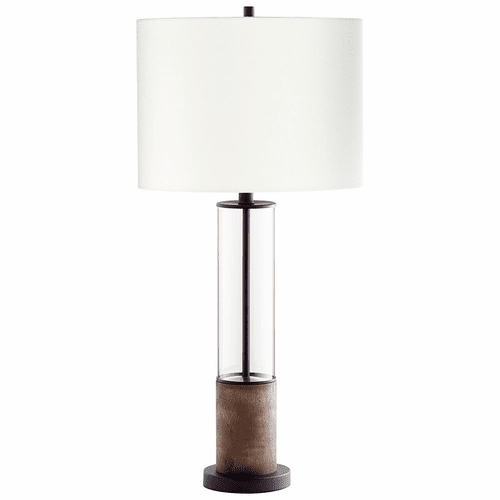 Cyan Colossus Table Lamp - Pewter - 10549