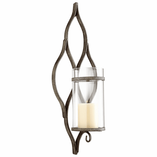 Cyan Cordoba Candleholder - Oyster Silver - 06654