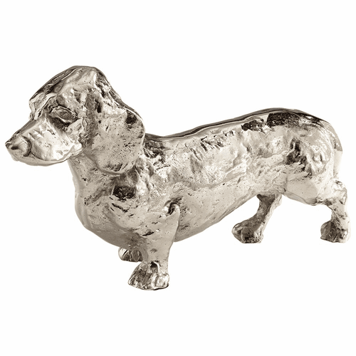 Cyan Crusoe Sculpture - Nickel - 07177
