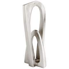 Cyan Design Double Arch Sculpture - Silver - 11012