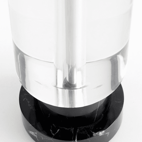 Cyan Design Gravity Table Lamp - Clear and Black - 10955
