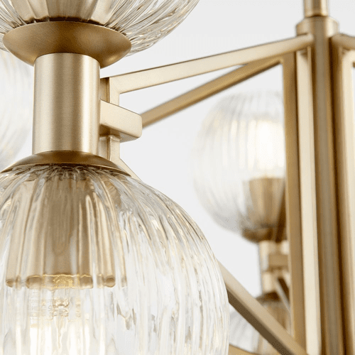Cyan Design Helios Chandelier - Aged Brass - 10962