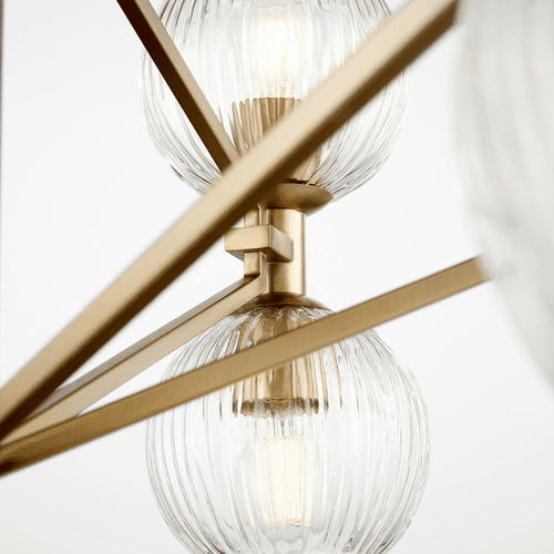 Cyan Design Helios Chandelier - Aged Brass - 10963