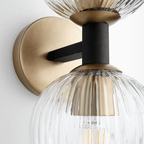 Cyan Design Helios Wall Mount - Noir / Aged Brass - 10964