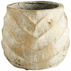 Cyan Design Large Cache Creek Planter - Brown Sandstone - 11057