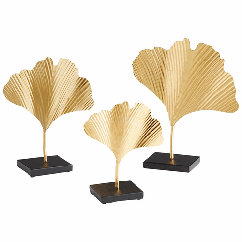 Cyan Design Medium Palme D'Or Sculpture - Gold and Black - 11034