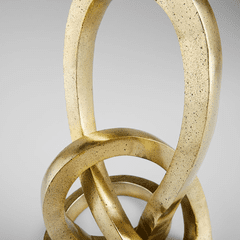 Cyan Design Meridian Sculpture - Gold - 11013