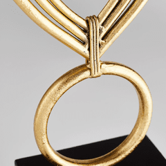 Cyan Design Nova Sculpture - Gold and Black - 11044