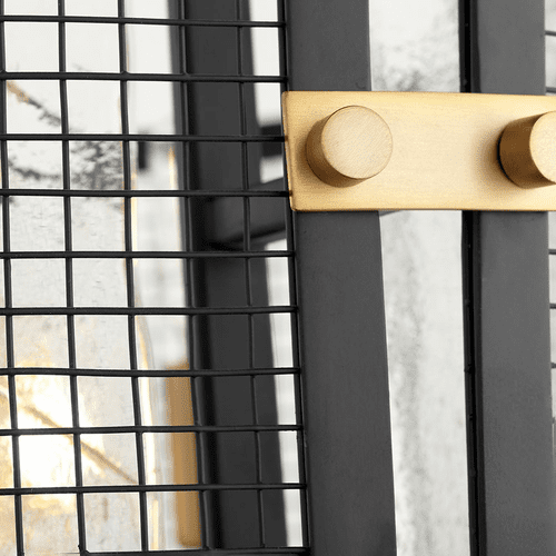 Cyan Design Panorama Chandelier - Noir / Aged Brass - 11118