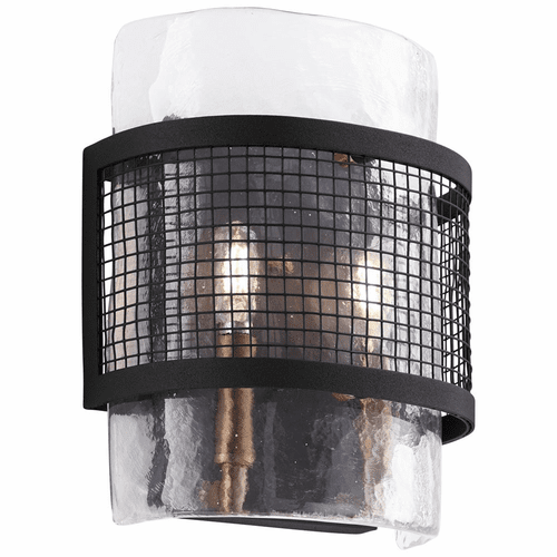 Cyan Design Panorama Wall Mount - Noir / Aged Brass - 11116