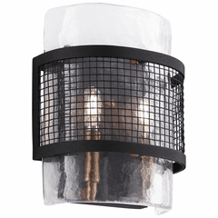 Cyan Design Panorama Wall Mount - Noir / Aged Brass - 11116