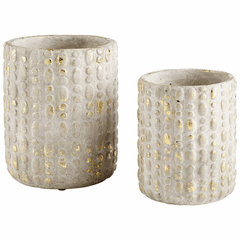 Cyan Design Small Homage Planter - Ash Gray - 11054