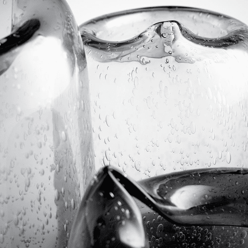 Cyan Design Small Oxtail Vase - Clear - 11085