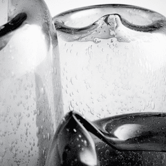 Cyan Design Small Oxtail Vase - Clear - 11085