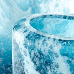 Cyan Design Small Spruzzo Vase - Blue - 11065