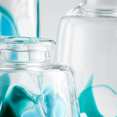 Cyan Design Small Tahoe Vase - Blue/Clear - 11069