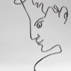 Cyan Design Viso Sculpture - Raw Iron - 10986