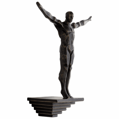 Cyan Diver Wall Decor - Old World - 06031