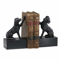 Cyan Dog Bookends - Old World - 02817