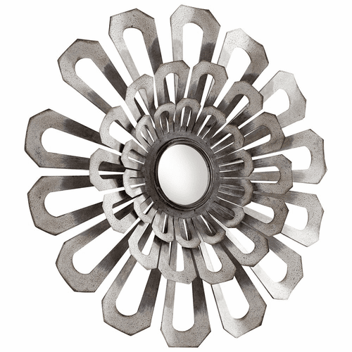 Cyan Eden Mirror - Galvanized - 10495