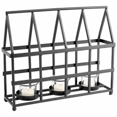 Cyan Edinburgh Candleholder - Black - 10402 Cyan Edinburgh Candleholder - Black - 10402