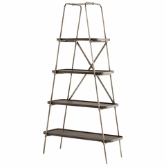 Cyan Fortress Etagere - Raw Iron and Grey - 10773