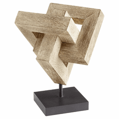 Cyan Gali Sculpture #1 - Pecan - 11170