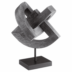 Cyan Gali Sculpture #3 - Weathered Grey - 11172
