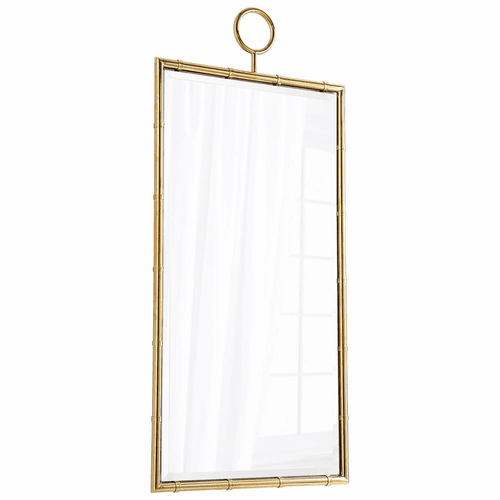 Cyan Golden Image Mirror - Brass - 08589