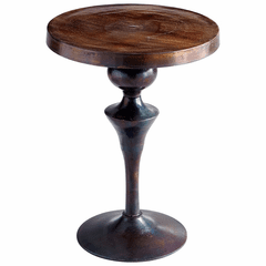 Cyan Gully Side Table - Bronze - 08298