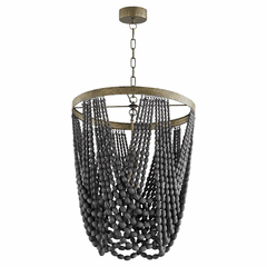 Cyan Hammock 1-Light Small Pendant - Tinted Raw Iron - 11244