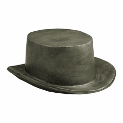 Cyan Hat Token - Pewter - 01904 Cyan Hat Token - Pewter - 01904