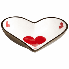 Cyan Heart Tray - Bronze - 07038 Cyan Heart Tray - Bronze - 07038