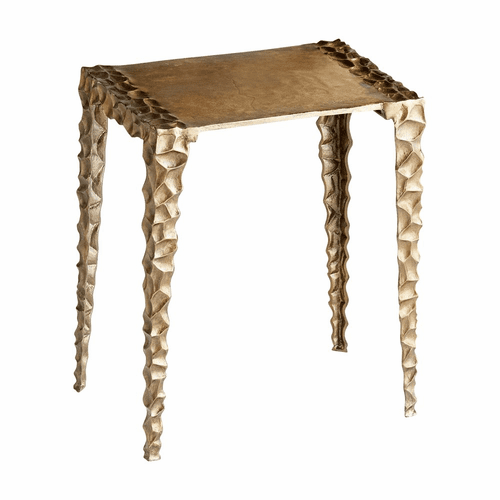 Cyan Imprint Side Table - Antique Brass - 11328